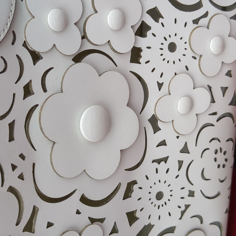 Gianni Notaro Floral Leather Bag - Picture 3 of 12